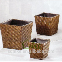 Vase - (17) Haus &amp; Gartenmöbel Korbweide / PE Rattan Blumentopf für Garten